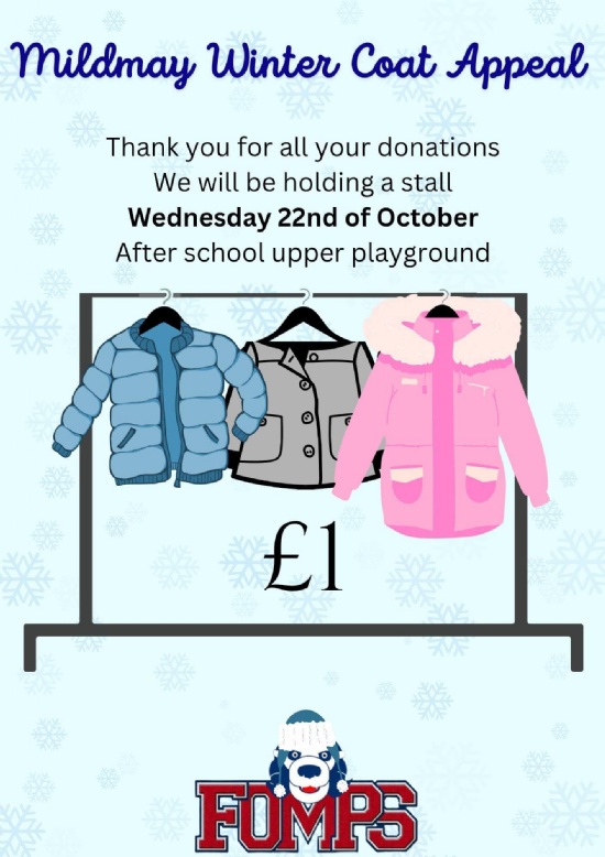 FOMPS Pre-loved Winter Coat Sale