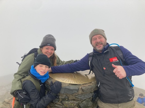 George's fundraiser for Macmillan