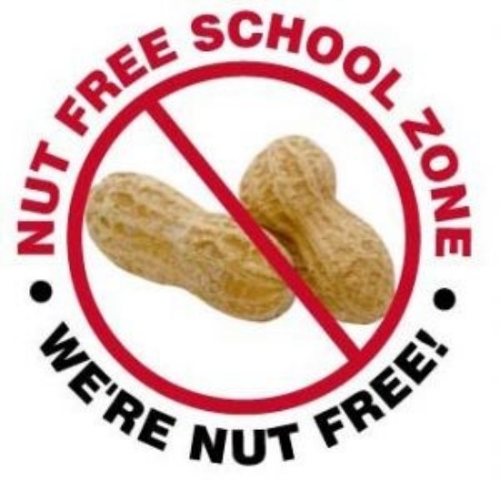 Nut Free Reminder